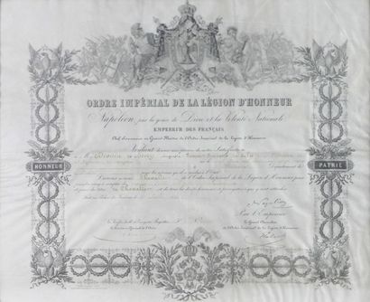 null France Ordre de la légion d’honneur décoration du Lys pour la Garde Nationale...