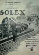 null Illustration publicitaire Solex, signée Théo Roger,Gondard & Mennesson constructeurs...