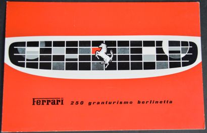 null " Ferrari 250 Granturismo Berlinetta - 1960" Dépliant 2 volets, Ferrari 250...