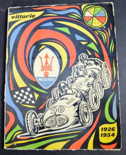 null " Vittorie Maserati 1926-1954" Rare publication officielle de "l'officine Alfieri...