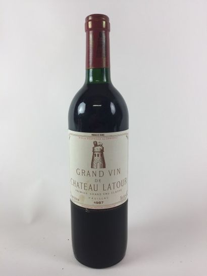 null 1 BLLE
Château LATOUR (Pauillac)
1987
Belle