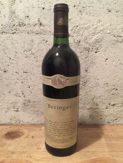 null 6 BLLE
BERINGER PRIVATE RESERVE CABERNET SAUVIGNON (USA Rouge)
1986
Belles/...