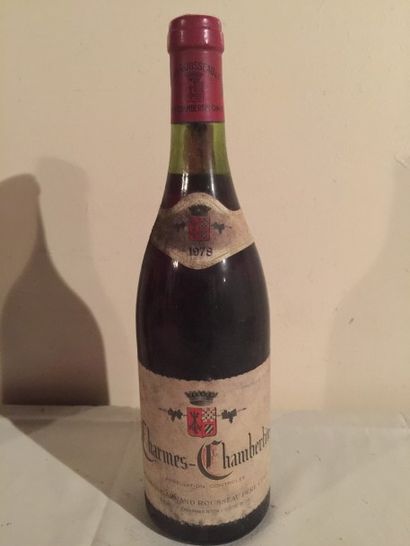 null 1 BLLE
CHARMES CHAMBERTIN (Armand Rousseau)
1978
Belle/Capsule déchirée