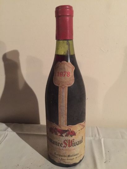 null 1 BLLE
ROMANEE SAINT VIVANT (Cathiard Molinier)
1978
Belle