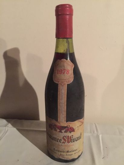 null 1 BLLE
ROMANEE SAINT VIVANT (Cathiard Molinier)
1978
Belle