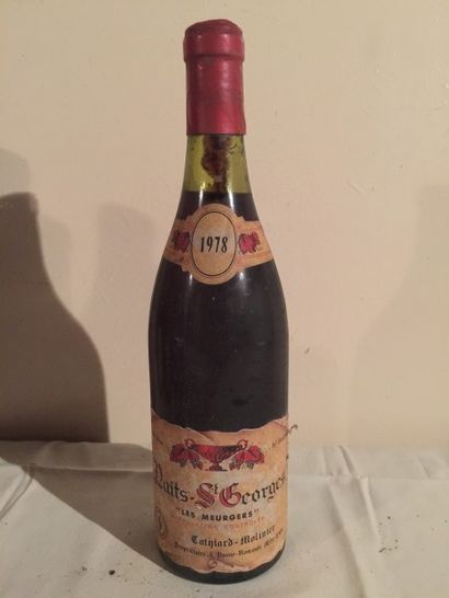 null 3 BLLE
NUITS ST GEORGES MURGERS (Cathiard Molinier)
1978
Belles