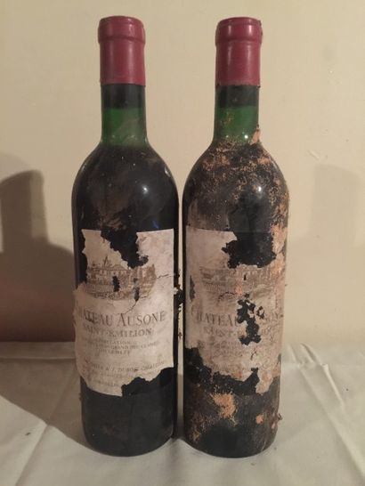 null 2 BLLE
Château AUSONE (St Emilion 1er GCC) 
1975
Bas goulot/ETA