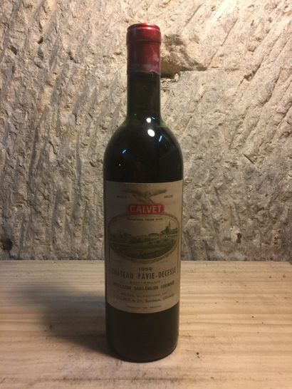 null 1 BLLE
Château PAVIE DECESSE (St Emilion GCC1)
1959
Début épaule