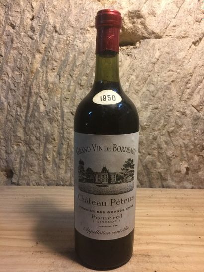 null 1 BLLE
Château PETRUS (Pomerol) mise Rocourt Père & Fils
1950
Belle