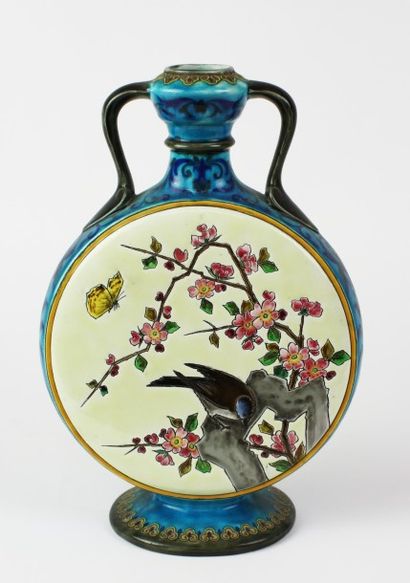 Jules VIEILLARD (1813-1868) Vase de forme...