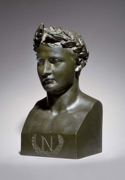 null Antonio Canova (1757-1822) d’après, École française du XIXème siècle. «Buste...