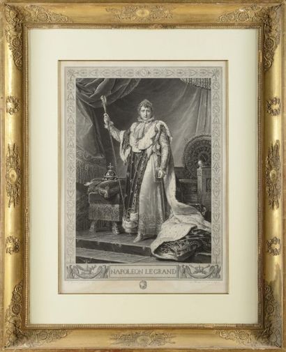 null Baron GERARD, d’après « Napoléon Ier le grand. L’Empereur Napoléon Ier en tenue...