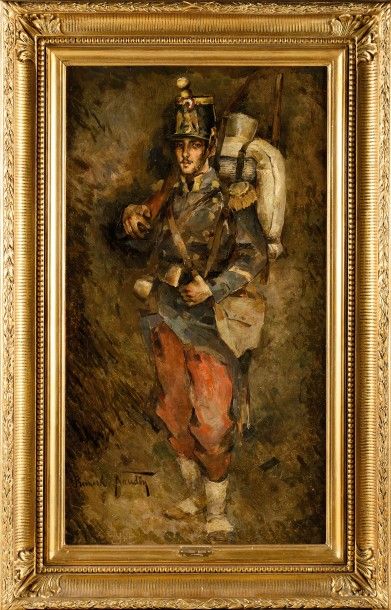 null Bernard NAUDIN (1875-1946)
Le soldat
Huile sur toile
81 x 45 cm


Oil on canvas,...