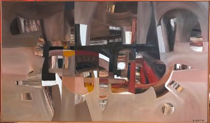 null SERGE JAMET (Né en 1959)
Abstraction
Huile sur toile
Signée en bas à droite...