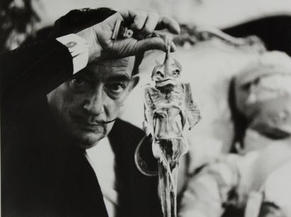 null LUC FOURNOL (1931-2007) Salvador Dali Tirage argentique unique "Original" sur...