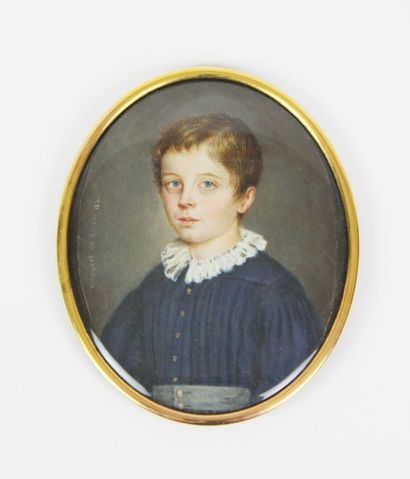 Jean ROUGEOT de BRIEL (1792-1852) Portrait...