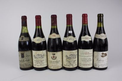 null 1 blle 1988 VOSNES ROMANEE (Rion) belle 1 blle 1982 CHASSAGNE MONTRACHET (Zilterner)...