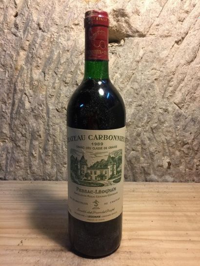 null 3 blles 1989 Château CARBONNIEUX (Graves) tres belles