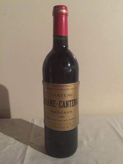 null 6 blles 1988 Château BRANE CANTENAC (Margaux) belles