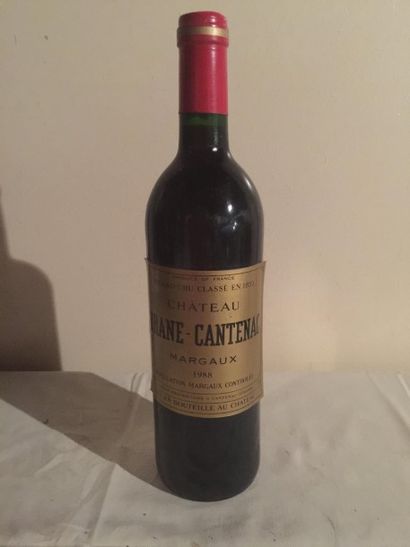 null 6 blles 1988 Château BRANE CANTENAC (Margaux) belles