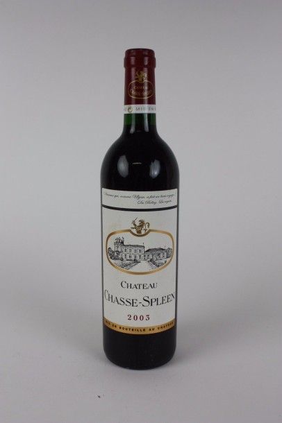 null 1 mag 2009 Château CHASSE SPLEEN (Moulis) beau 1 blle 2003 Château CHASSE SPLEEN...