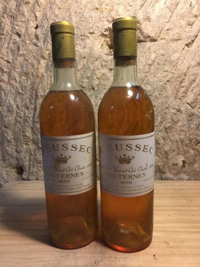 null 2 blles 1970 Château RIEUSSEC (Sauternes) Très Belles