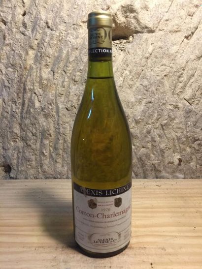 null 3 blles 1970 CORTON CHARLEMAGNE (M.Rollin) Belles/ Mise Alexis Lichine