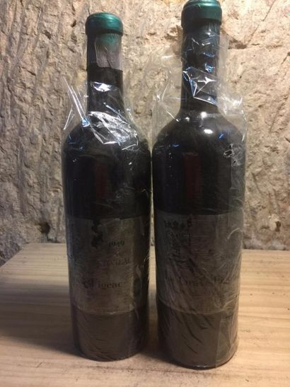 null 2 blles 1949 Château LA GRAVE FIGEAC (St Emilion) NMDC bon niveau/EA