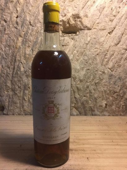 null 1 blle 1947 Château DOISY VEDRINES (Sauternes) mise Cruse debut epaule/belle...