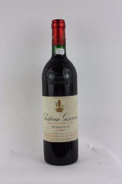 null 1 blle 1990 Château GISCOURS (Margaux) belle