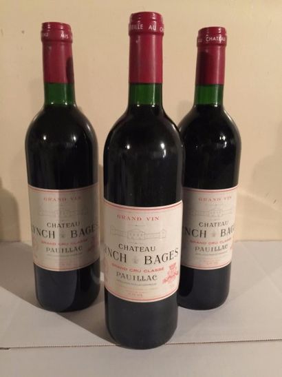 null 3 blles 1988 Château LYNCH BAGES (Pauillac) très Belles