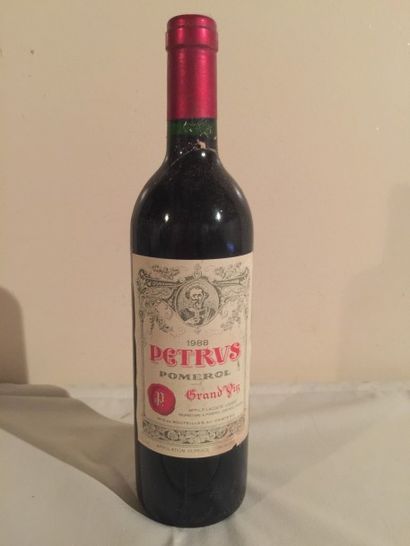 null 1 BLLE
Château PETRUS (Pomerol)
1988
Belle