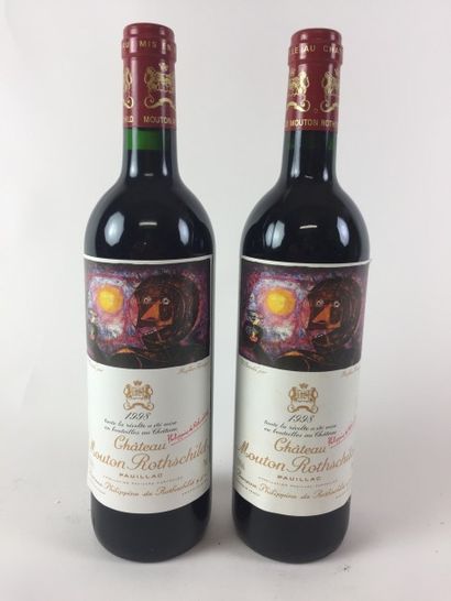 null 2 BLLE
Château MOUTON ROTHSCHILD (Pauillac)
1998
1Très belle/1EA