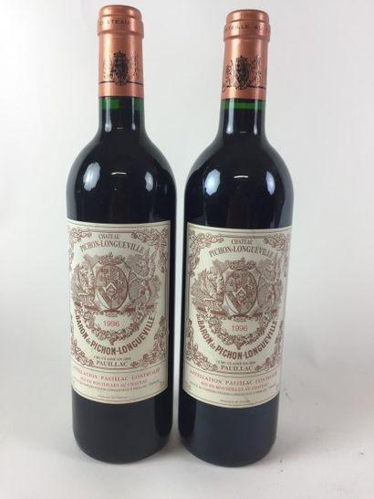 null 2 BLLE
Château PICHON LONG.BARON (Pauillac) 
1996
Très belles