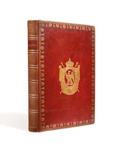 null HORACE. Quinti Horatii Flacci Opera. Paris, Didot, 1799 , in-folio, reliure...