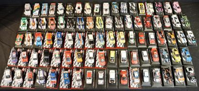 null "Miniatures- 24 heures du Mans &Rallye Monté-Carlo" Lot de plus de 80 miniatures...