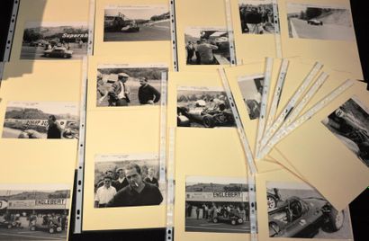 null "Photographies - Trophée d'Auvergne 1959" Ensemble de 20 photographies de presse...