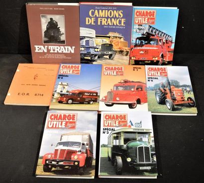 null "Camions et Trains" Lot de livres, comprend: 6 exemplaires de n° spéciaux de...