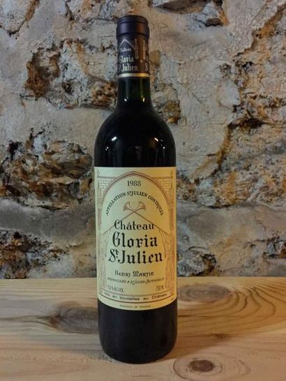 null 6 Blle Château GLORIA (St Julien) 1988 - Belles