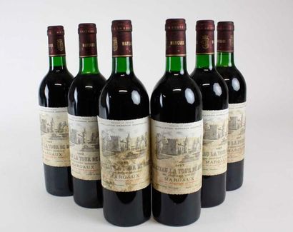 null 6 Blle Château LA TOUR DE MONS (Margaux) 1987 - Belles/CBO