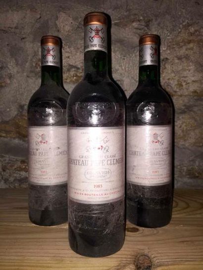 null 3 Blle Château PAPE CLEMENT (Graves) 1983 - Belles