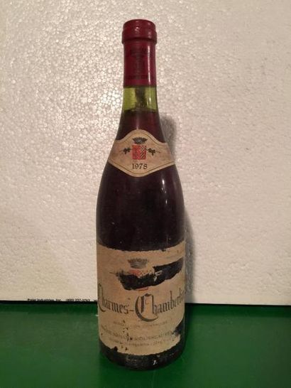 null 1 Blle CHARMES CHAMBERTIN (Armand Rousseau) 1978 - Belle/EA