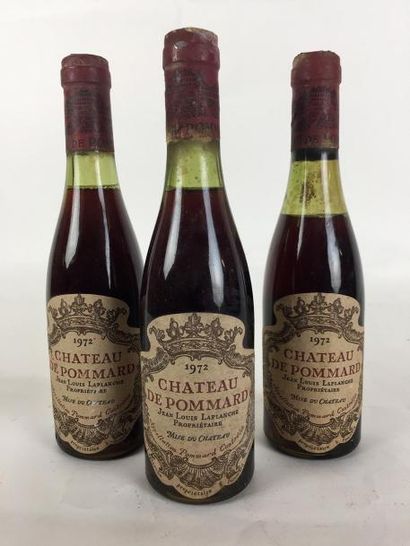 null 3 1/2B POMMARD DU CHÂTEAU DE POMMARD (Laplanche) 1972 - 1 NB/2CA