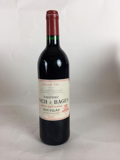 null 1 Blle Château LYNCH BAGES (Pauillac) 1991 - Belle