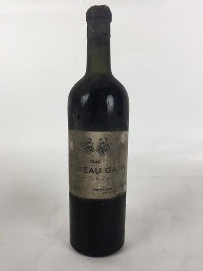 null 1 Blle Château GAZIN (Pomerol) 1949 - Belle/NMDC