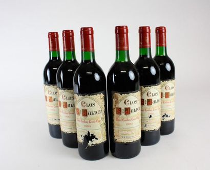 null 12 Blle Château CLOS SAINT JULIEN (St Emilion GC) 1990 - ELA/CBO