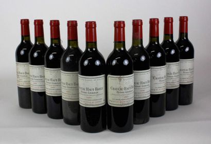 null 10 Blle Château HAUT BAILLY (Graves) 1989 - Belles