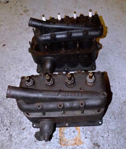 null Lot de 3 moteurs CITROEN type B2 et/ou Trêfle, dont 1 sans boite de vitesse...