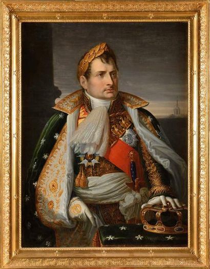 null Andréa APPIANI (1754- 1817), attribué à «Portrait de Napoléon, roi d’Italie,...