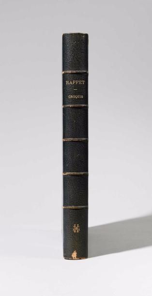 null Auguste RAFFET (1804-1860) Très rare recueil contenant soixante-dix-huit dessins,...